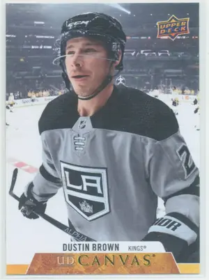 2020-21 UPPER DECK - DUSTIN BROWN #C37 UD CANVAS