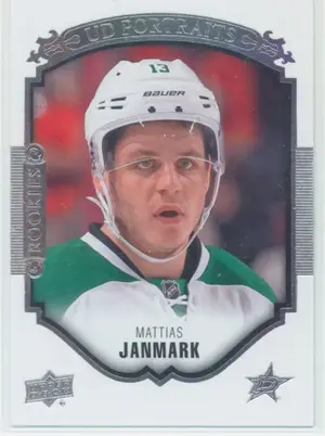 2015-16 UPPER DECK - MATTIAS JANMARK #P-97 UD PORTRAITS