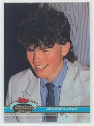 1991-92 Topps Stadium Club - Jaromir Jagr #343