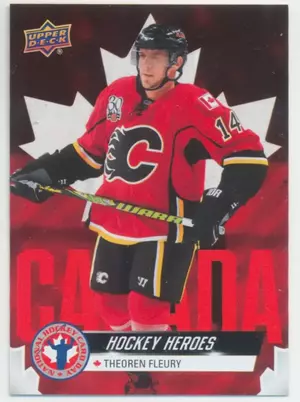 2021-22 NATIONAL HOCKEY CARD DAY CANADA - THEOREN FLEURY #CAN-12
