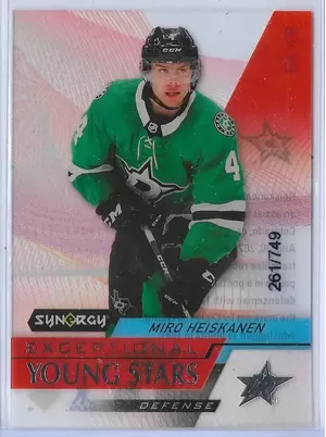 2020-21 Synergy Exceptional Young Stars #EY-18 Miro Heiskanen (261/749)