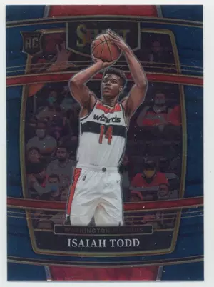 2021-22 Panini Select - Isaiah Todd #65 Concourse Blue Parallel