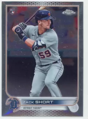 2022 Topps Chrome - Zack Short #86 RC