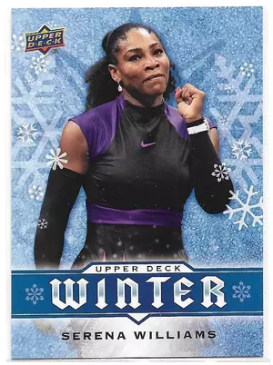 2017 UD Winter #W8 Serena Williams