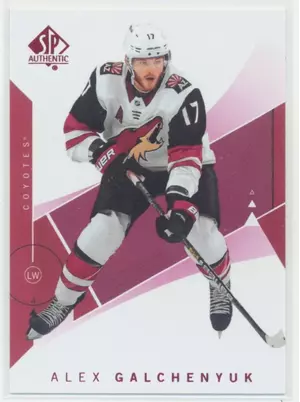 2018-19 SP AUTHENTIC - ALEX GALCHENYUK #24 RED