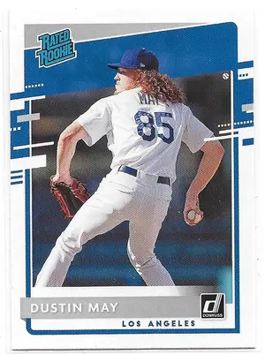 2020 Donruss (Rated Rookie) #32 Dustin May RC