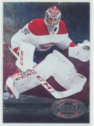 2020-21 SKYBOX METAL UNIVERSE - CAREY PRICE #R-12 1997-98 RETRO