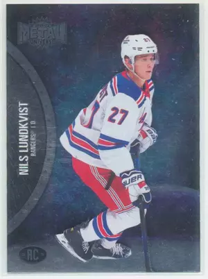 2021-22 SKYBOX METAL UNIVERSE - NILS LUNDKVIST #189 ROOKIE