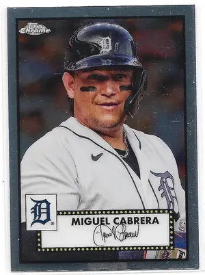 2023 Topps Chrome Lids 1952 #52-5 Miguel Cabrera