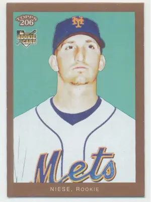 2009 Topps 206 - Jonathon Niese #291 Bronze Parallel