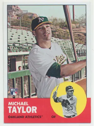 2012 Topps Heritage - Michael Taylor #176 RC