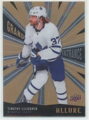 2020-21 ALLURE - TIMOTHY LILJEGREN #GE-2 GRAND ENTRANCE