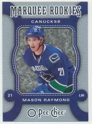 2007-08 O-PEE-CHEE - MASON RAYMOND #596 MARQUEE ROOKIE