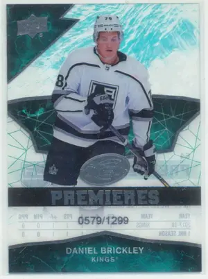 2018-19 UPPER DECK ICE - DANIEL BRICKLEY #64 ICE PREMIERES 579/1299