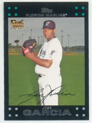 2007 Topps - Jose Garcia #287 RC