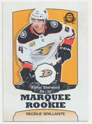 2018-19 O-PEE-CHEE - KIEFER SHERWOOD #629 MARQUEE ROOKIE RETRO