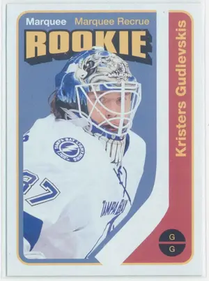 2014-15 O-PEE-CHEE - KRISTERS GUDLEVSKIS #523 MARQUEE ROOKIE RETRO