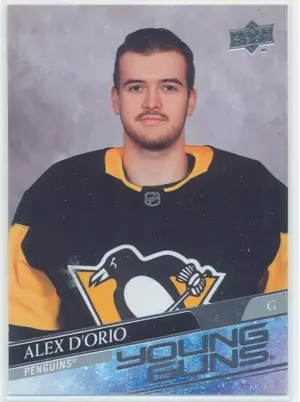 2020-21 UPPER DECK EXTENDED - ALEX D'ORIO #719 YOUNG GUNS