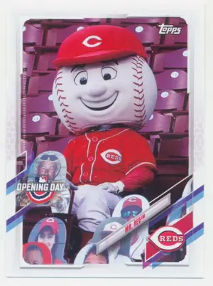 2021 Topps Opening Day - Mr. Red #M-20 Mascots