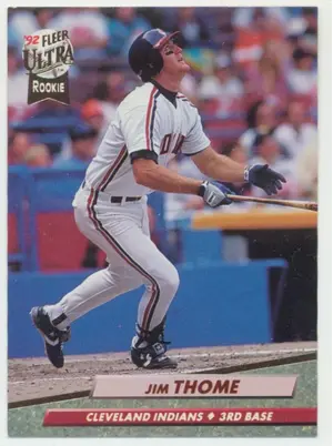 1992 Fleer Ultra - Jim Thome #54 Rookie