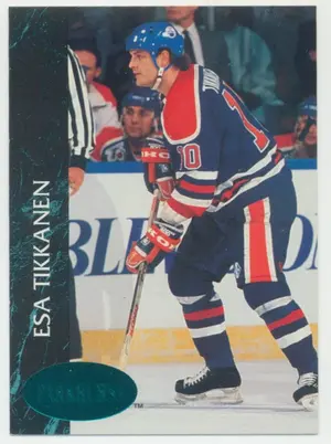 1992-93 PARKHURST - ESA TIKKANEN #46 EMERALD ICE