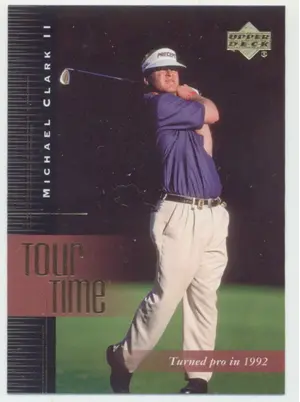 2001 Upper Deck - Michael Clark II #190 Tour Time