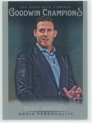 2021 Goodwin Champions - Ryan Whitney #38 Platinum Parallel