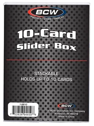 BCW 2-Piece Slider Box