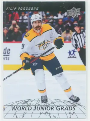 2022-23 UPPER DECK - FILIP FORSBERG #WG-3 WORLD JUNIOR GRADS