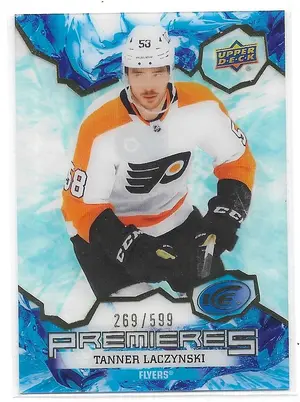 2021-22 Ice Blue #164 Tanner Laczynski RC (269/599) (Ice Premieres)