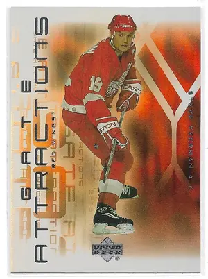 2001-02 Upper Deck Gate Attractions #GA12 Steve Yzerman