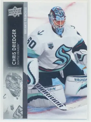 2021-22 UPPER DECK - CHRIS DRIEDGER #398 FRENCH VARIATION