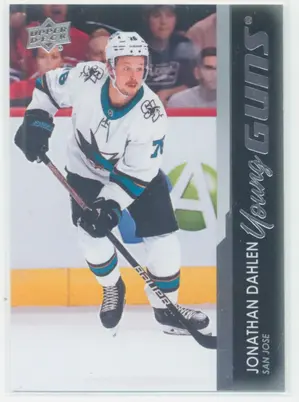 2021-22 UPPER DECK - JONATHAN DAHLEN #473 YOUNG GUNS
