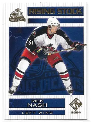 2003-04 Private Stock Reserve Rising Stock #5 Rick Nash