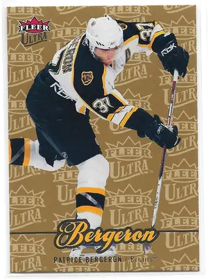 2007-08 Ultra Gold Medallion #181 Patrice Bergeron