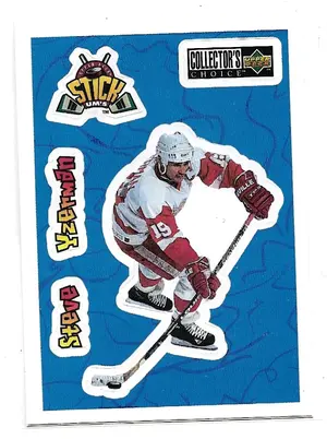 1996-97 Collector's Choice Stick Ums #S22 Steve Yzerman