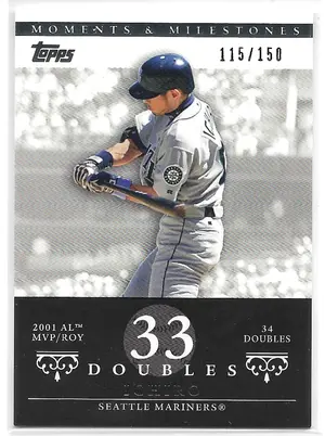 2007 Topps Moments & Milestones #7 Ichiro Suzuki (115/150)