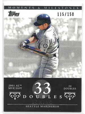 2007 Topps Moments & Milestones #7 Ichiro Suzuki (115/150)