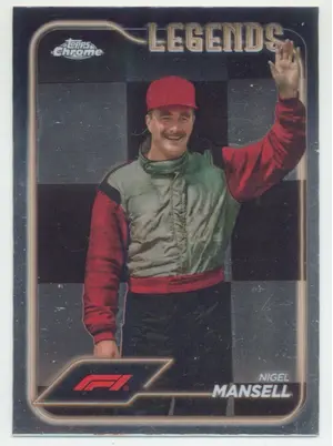 2024 Topps Chrome Formula 1 - Nigel Mansell #194 F1 Legends