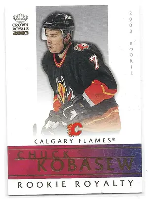 2002-03 Crown Royale Rookie Royalty #5 Chuck Kobasew