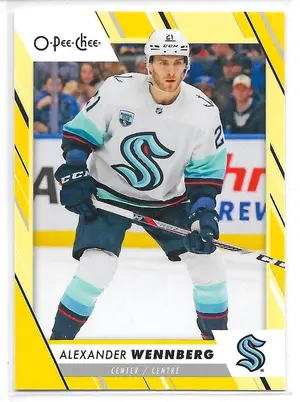 2023-24 O-Pee-Chee Yellow #280 Alexander Wennberg