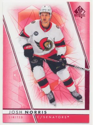 2022-23 SP AUTHENTIC - JOSH NORRIS #94 LIMITED RED