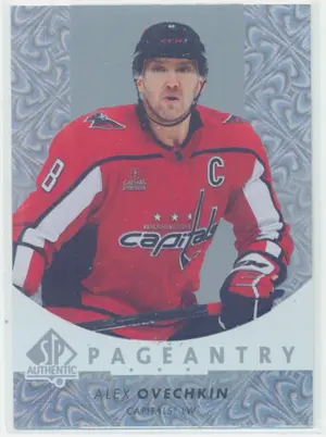 2022-23 SP AUTHENTIC - ALEX OVECHKIN #P-8 PAGEANTRY