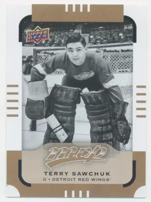 2015-16 UPPER DECK MVP - TERRY SAWCHUK #174 SP!