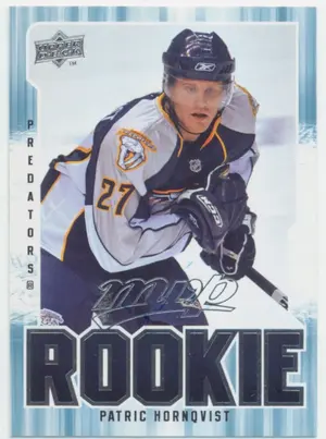 2008-09 MVP - PATRIC HORNQVIST #372 ROOKIE