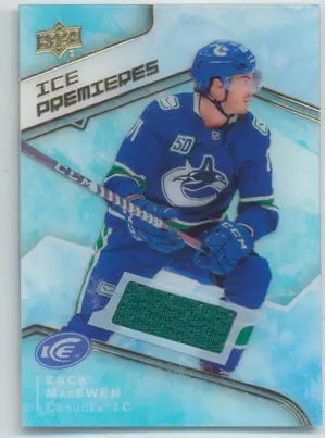 2019-20 ICE - ZACK MacEWEN #IPJ-ZM PREMIER JERSEYS