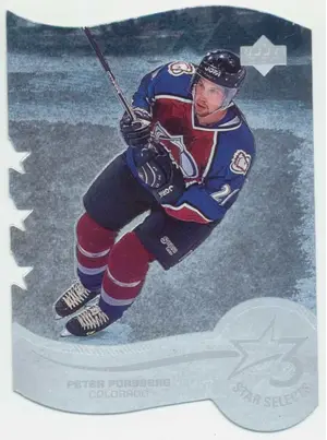 1997-98 UPPER DECK - PETER FORSBERG #T1C THREE STAR SELECTS