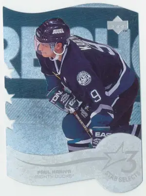 1997-98 UPPER DECK - PAUL KARIYA #T3C THREE STAR SELECTS