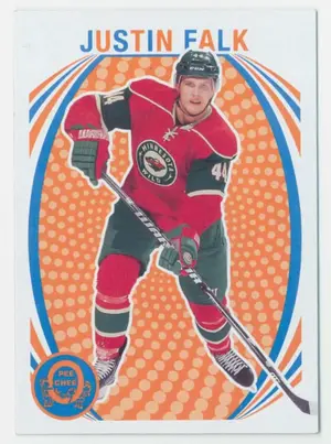 2013-14 O-PEE-CHEE - JUSTIN FALK #492 RETRO