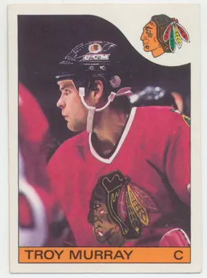 1985-86 O-Pee-Chee - Troy Murray #146 ⚠